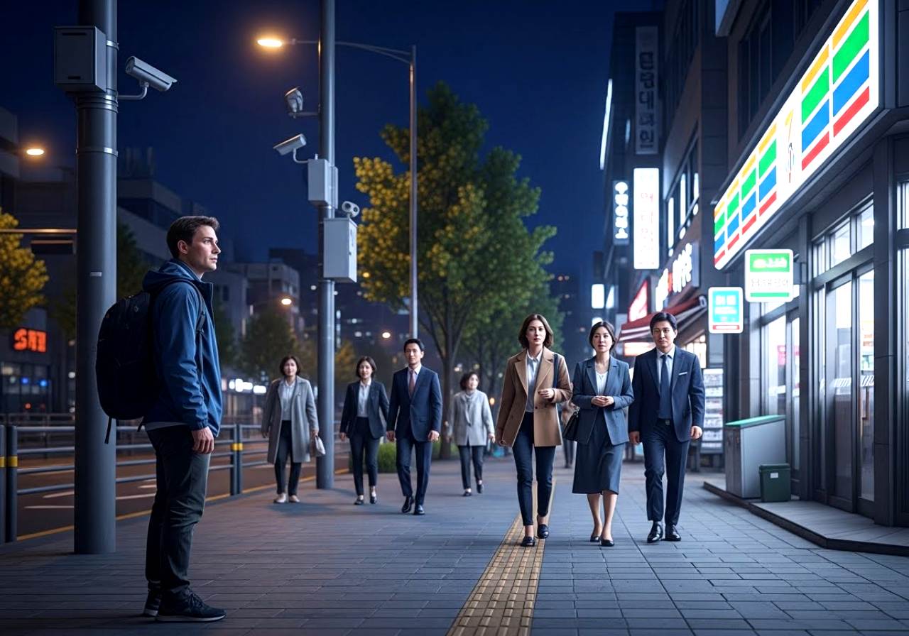 Is Korea really safe at night for foreigners?